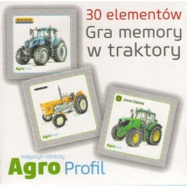 Gra memory w traktory 30 elementów