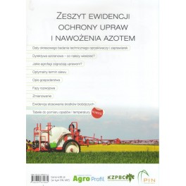 Zeszyt ewidencji ochrony upraw i nawożenia azotem
