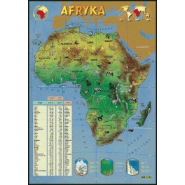 Afryka Plansza dydaktyczna