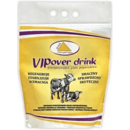 VIPover drink 1kg Energetyzujące pójło poporodowe dla krów