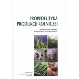 Propedeutyka produkcji rolniczej