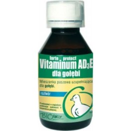 Vitaminum AD3E protect dla gołębi 100 ml